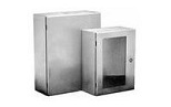Stainless steel compact wall cabinets